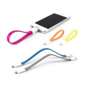 Cable USB iPhone 5 / 5C / 5S / 6 / 6 Plus 22cm